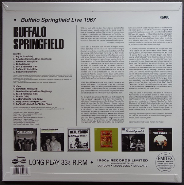 Buffalo Springfield Live 1967 - Image 2