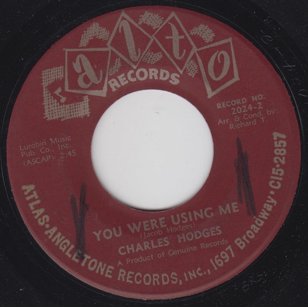 Charles Shing-A-Ling / You Were Using Me - Image 2