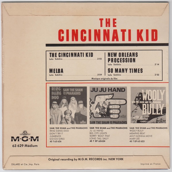 Cincinnati Kid / Melba / New Orleans Procession / So Many Times - Image 2