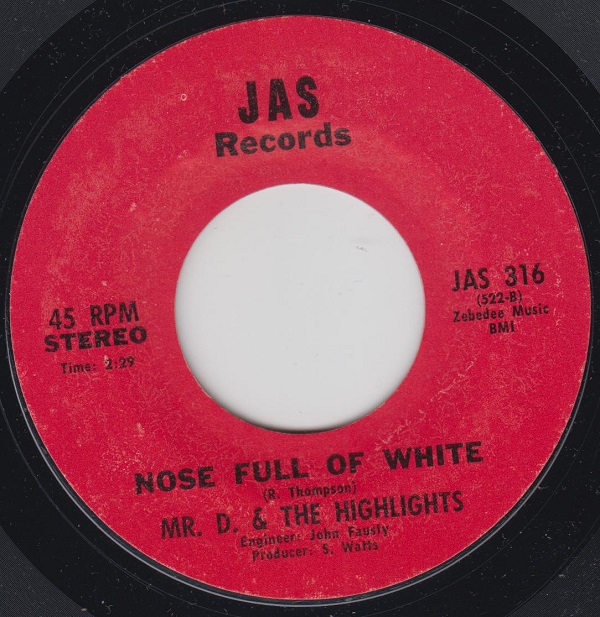 Nose Full Of White / Every Now And Then