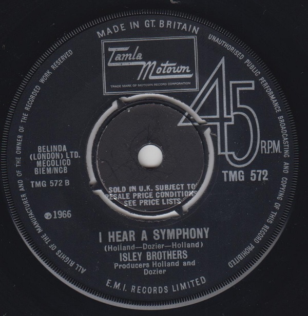 I Guess I'll Always Love You / I Hear A Symphony