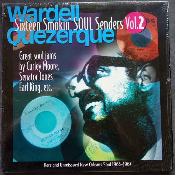 WARDELL QUEZERQUE - VARIOUS ARTISTS - Sixteen Smokin' Soul Senders Volume 2 - LP