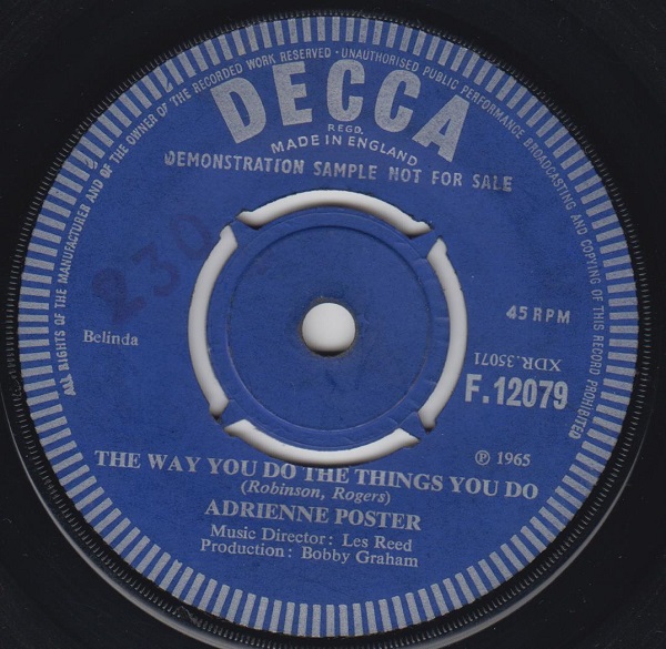 He Doesn't Love Me / The Way You Do The Things You Do To Me - Image 2
