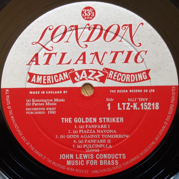 Golden Striker - Music For Brass and Piano - Image 2