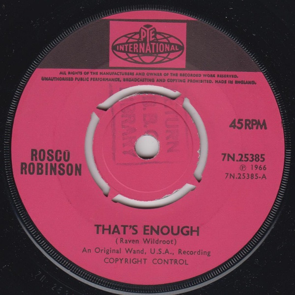 That's Enough / One More Time