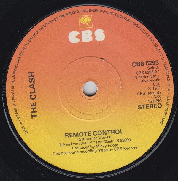 Remote Control / Londons Burning - Image 3