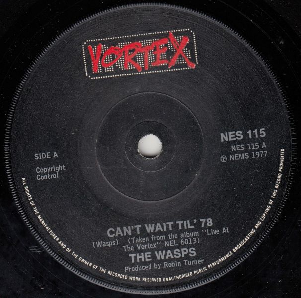 Vortex Live : Can't Wait Til '78 / Mean Street - Bunch Of Stiffs - Image 3