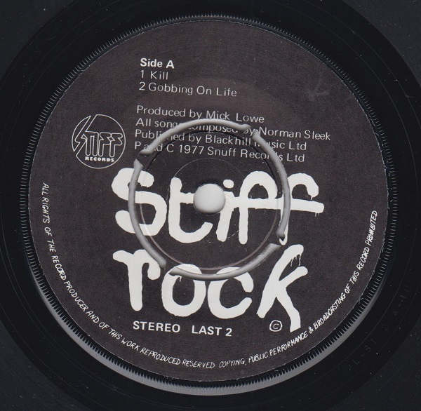 Snuff Rock E.P. : Kill / Gobbing On Life / Snuffin' Like That / Snuffin' In A Babylon - Image 3