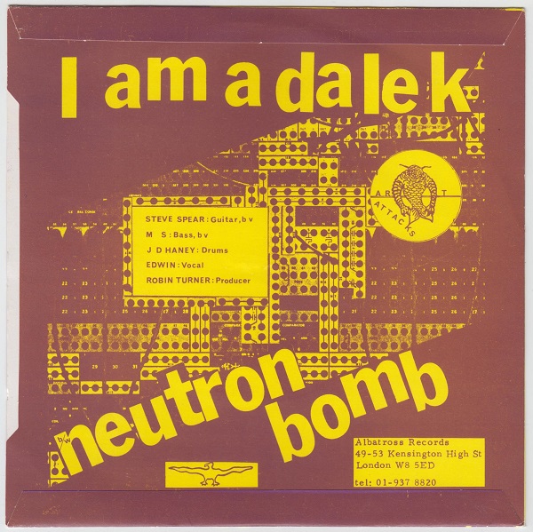 I Am A Dalek / Neutron Bomb - Image 2