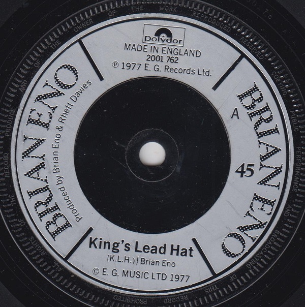 King's Lead Hat / Brian Eno and Snatch - R.A.F.