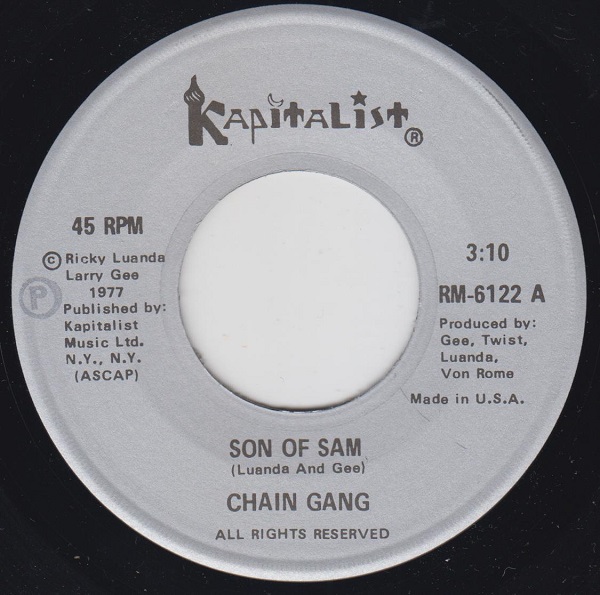 Son Of Sam / Gary Gilmore And The Island Of Dr. Moreau