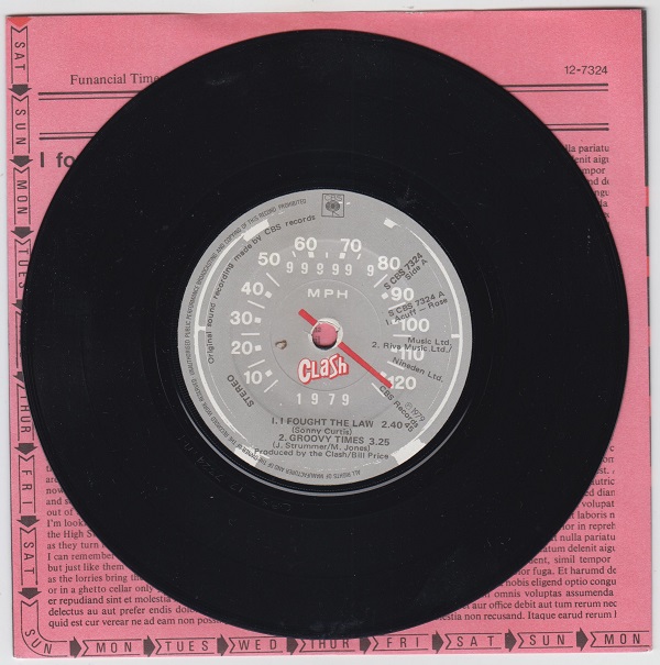 Cost Of Living E.P : I Fought The Law / Groovy Times / Gates Of The West / Capital Radio - Image 3