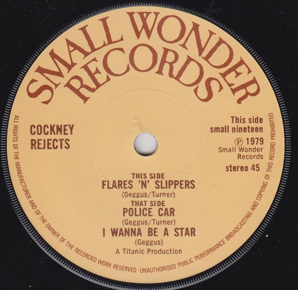 Flares 'N Slippers / Police Car / I Wanna Be A Star - Image 3