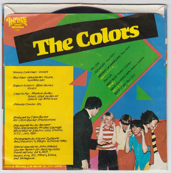 Rave It Up E.P.; Jealousy / Growin' Up American / West End / Have You Seen Her / Rave It Up - Image 2