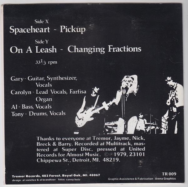 Spaceheart / Pickup / On A Leash / Changing Fractions - Image 2