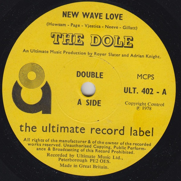 New Wave Love / Hungry Men No Longer Steal Sheep But Are There Hanging Judges?