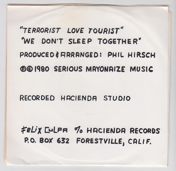 Terrorist Love Tourist / We Don't Sleep Together - Image 2