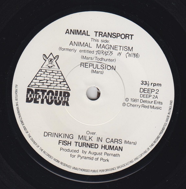 Animal Transport E.P. : Animal Magnetism / Repulsion / Drinking Milk In Cars - Image 3