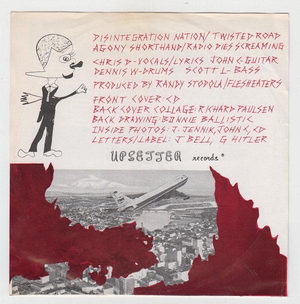 Disintegration Nation / Agony Shorthand / Radio Dies Screaming / Twisted Road - Image 2