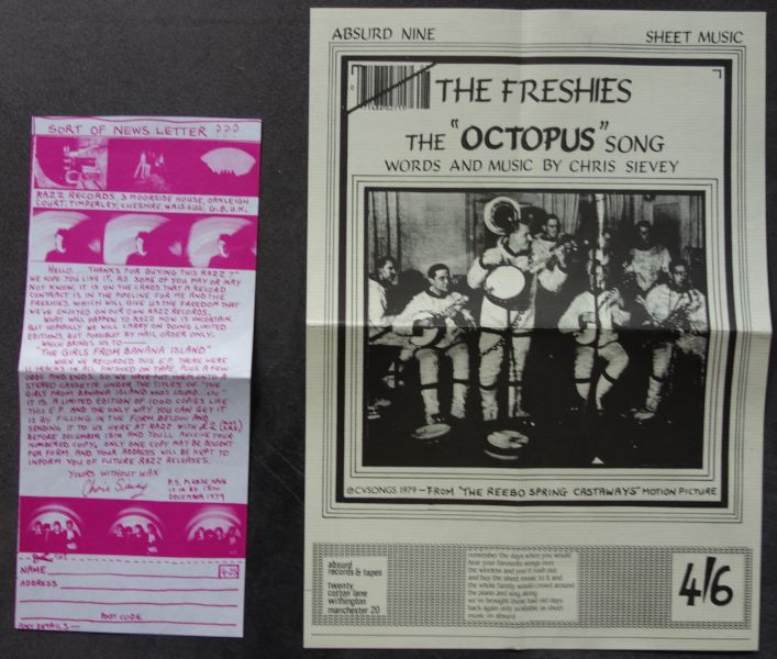 The Men From Banana Island Who's Stupid Ideas Never Caught On In The Western World As We Know It E.P. : Children Of The World / Octopus / Amoco Cadiz - Image 2