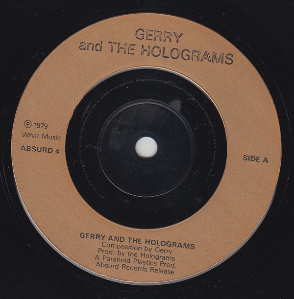 Meet The Dissidents E.P : Gerry And The Holograms / Increased Resistance - Image 3