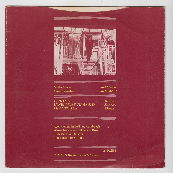 Puritans / Innermost Thoughts / The Mistake - Image 2