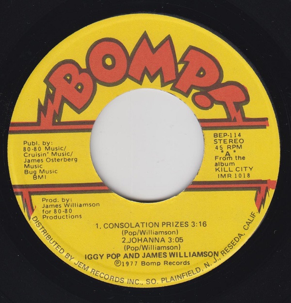 Jesus Loves The Stooges E.P. : Consolation Prizes / Johanna / Jesus Loves The Stooges - Image 3