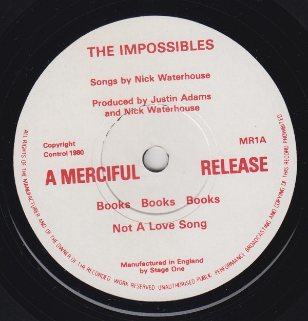 Books / Not A Love Song / Waiting For The Girl / What Can You Do When You See / Timing Problem - Image 3