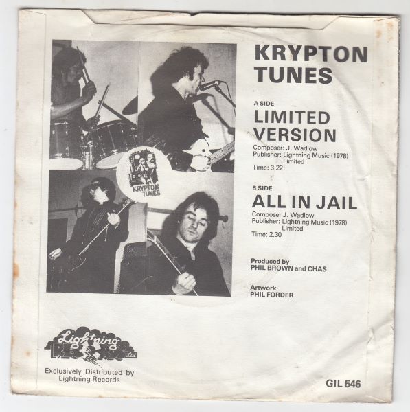 Limited Vision E.P : Limited Version / All In Jail - Image 2