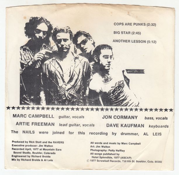 Cops Are Punks / Big Star / Another Lesson - Image 2