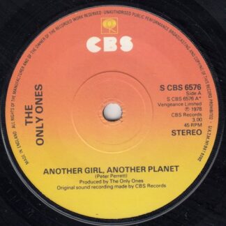 Another Girl Another Planet / As My Wife Says