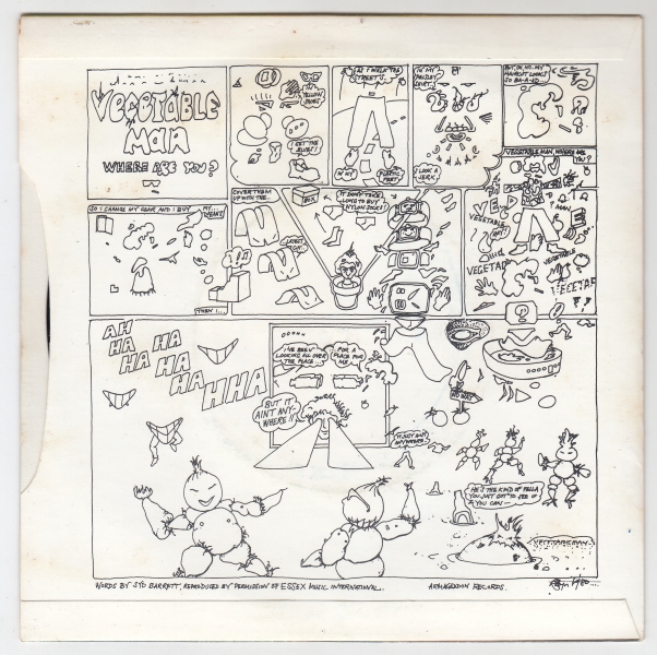 Near The Soft Boys EP : Kingdom Of Love / Vegetable Man / Strange - Image 2