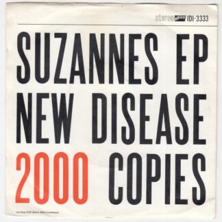 Suzannes EP : New Disease 2000 Copies Sells In Europe