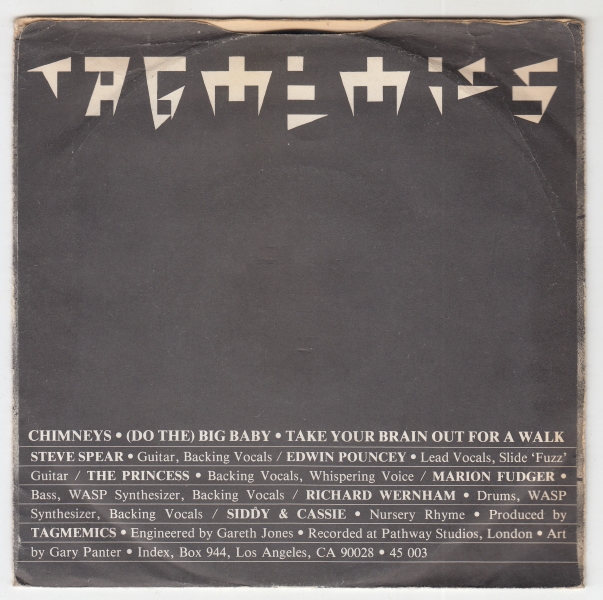 Chimneys / Take Your Brain Out For A Walk / (Do The) Big Baby - Image 2