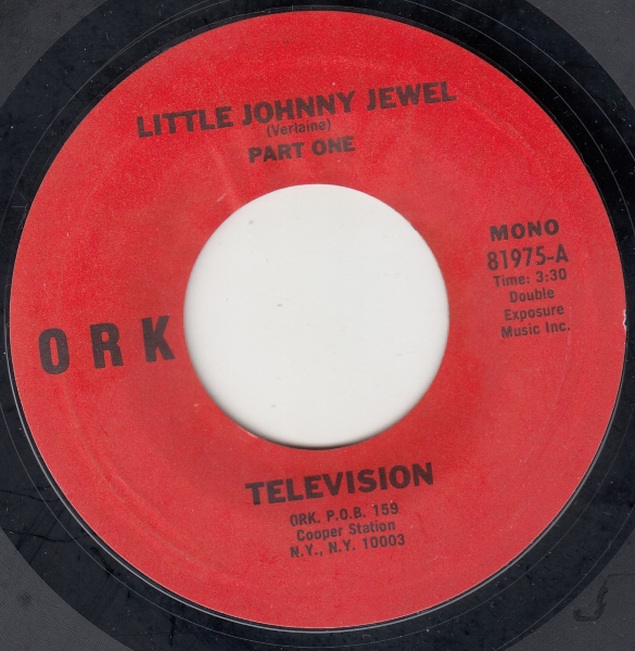 Little Johnny Jewel Part One / Little Johnny Jewel Part Two