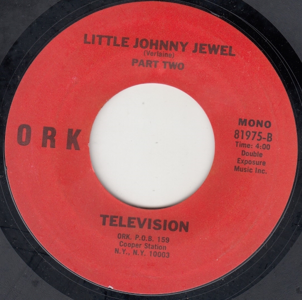Little Johnny Jewel Part One / Little Johnny Jewel Part Two - Image 2