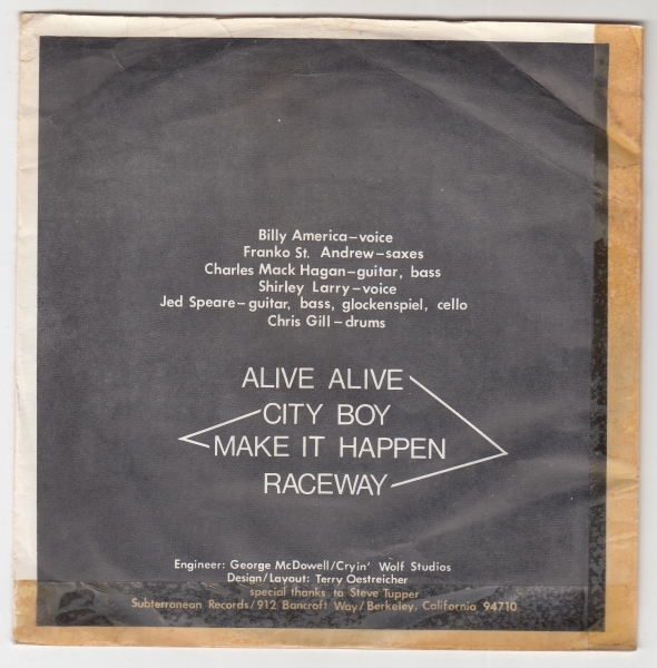Alive Alive / Raceway / Make It Happen / City Boy - Image 2