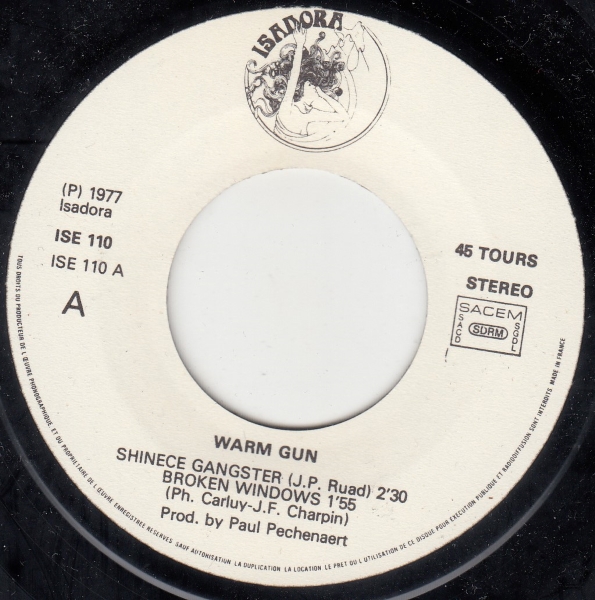 Warm Gun : Chinese Gangster / Broken Windows / Crapy Hands / Accident - Image 3