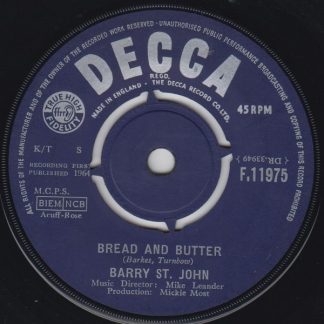 Bread And Butter / Cry To Me