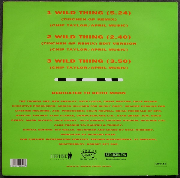 Wild Thing Remix / Wild Thing Remix Edit / Wild Thing - Image 2