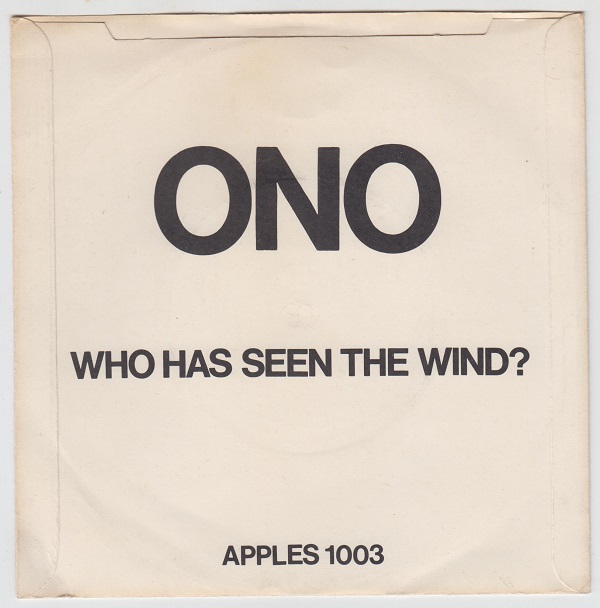 Instant Karma / Who Has Seen The Wind ? - Image 2