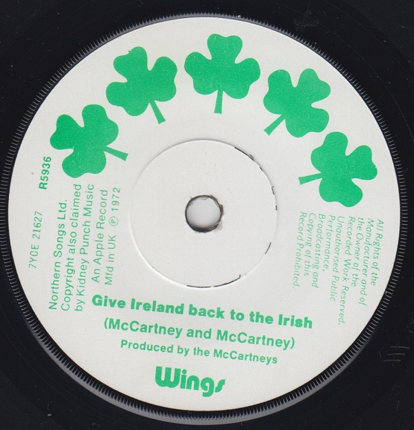 Give Ireland Back To The Irish / Give Ireland Back to The Irish Version