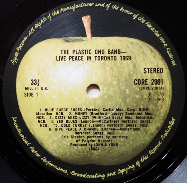 Live Peace In Toronto 1969 - Image 3