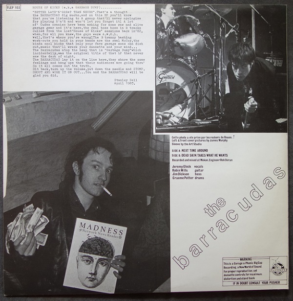 House Of Kicks EP : Next Time Around / Dead Skin / Takes What He Wants - Image 2
