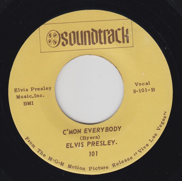 The Lady Loves Me / Elvis Presley - C'mon Everybody - Image 2