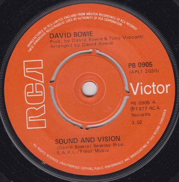 Sound And Vision / A New Career In A New Town