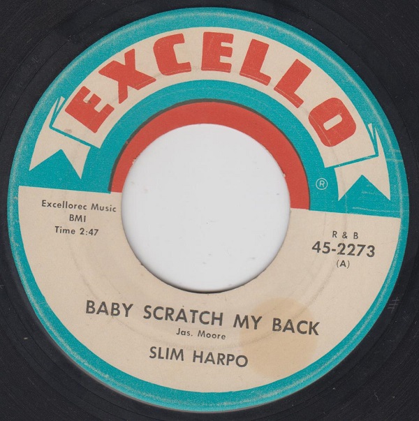 SLIM HARPO - Baby Scratch My Back / I'm Gonna Miss You Like The Devil - 7inch (SP)