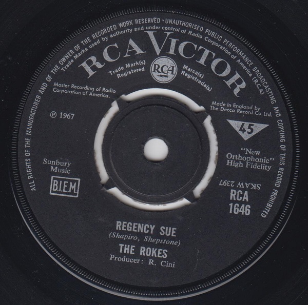 Hold My Hand / Regency Sue - Image 2
