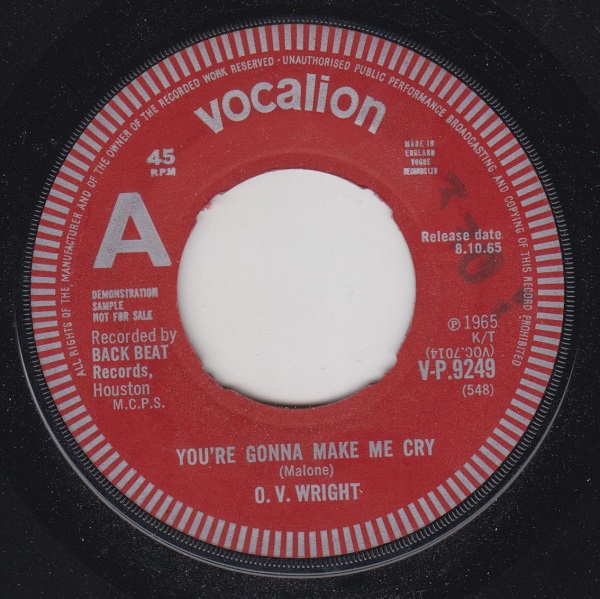 You're Gonna Make Me Cry / Monkey Dog - Image 2