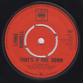 That's A Hoe Down / I Need Your Love
